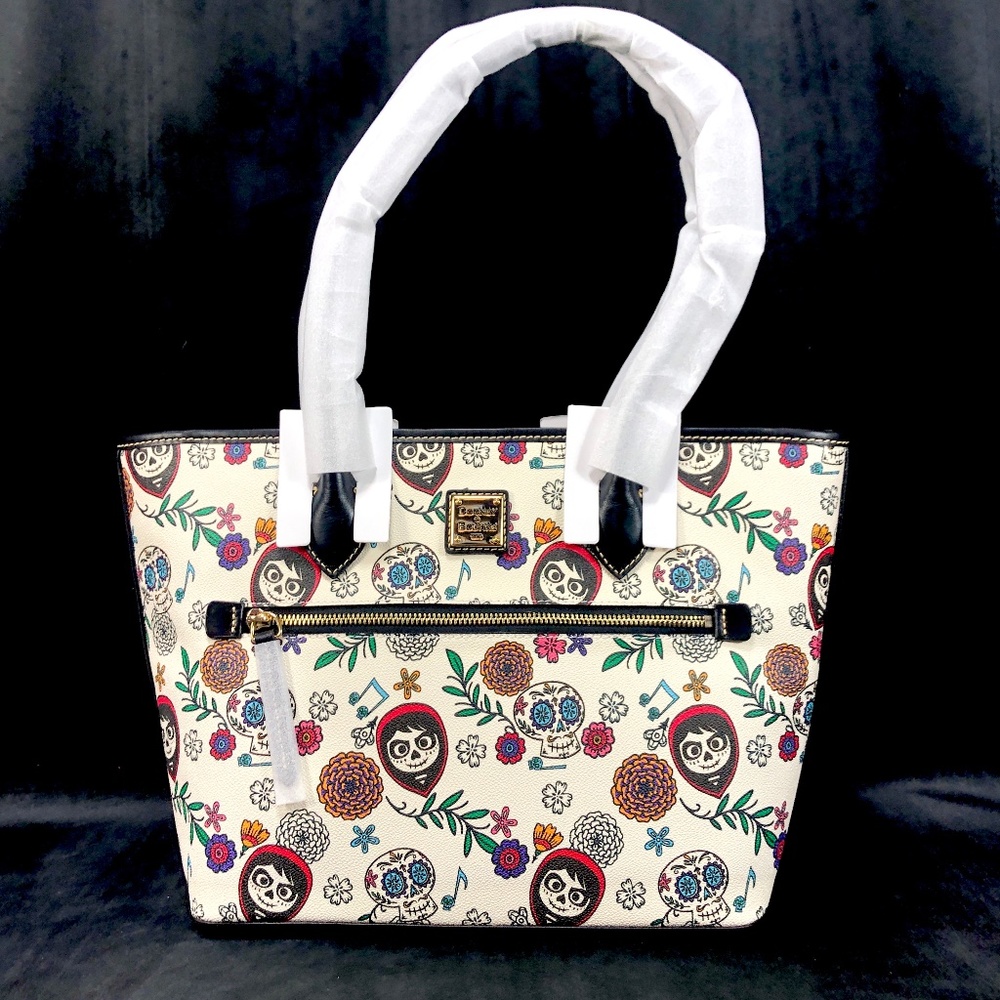 Disney Parks Dooney & Bourke 2022 Pixar Coco Miguel Tote Purse Bag (A) - NEW - Picture 1 of 5